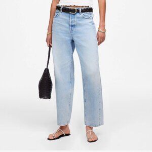 Madewell Tall 26 Pieced Barrel Leg Jeans